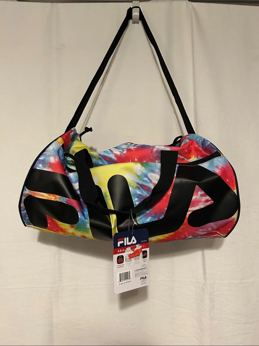 FILA Tie-Dye Duffel Bag